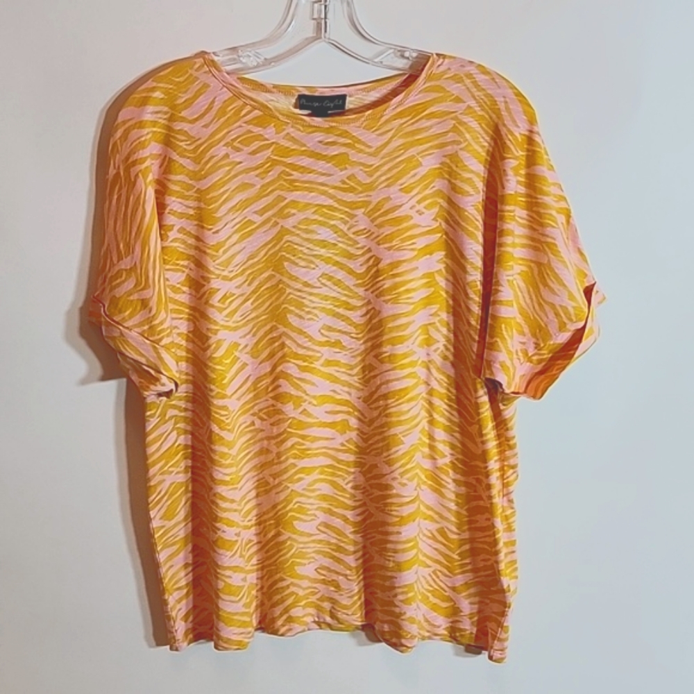 PHASE EIGHT | Lucille Zebra Print Cotton Top
